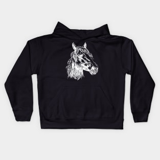 Horse For Girls Lovely Horses shirt For Boys Kids Hoodie